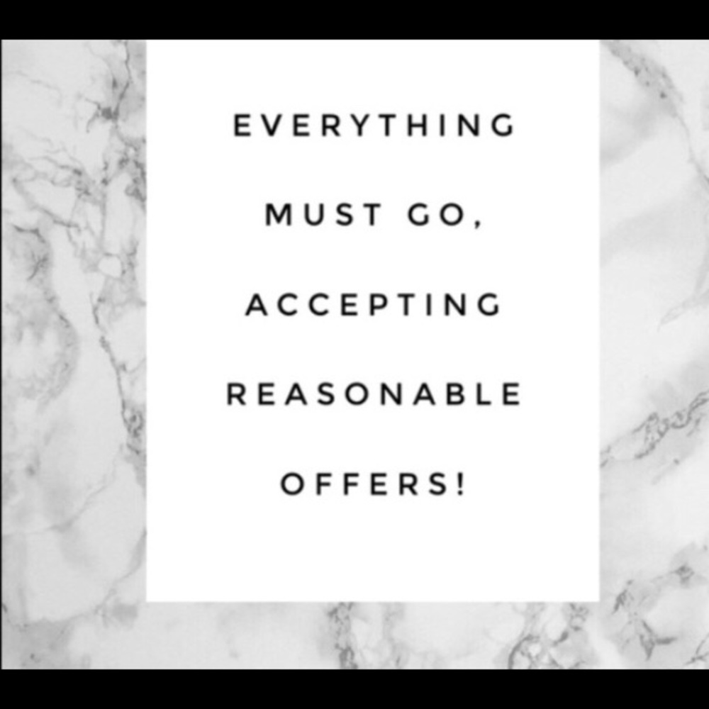 Everything must go